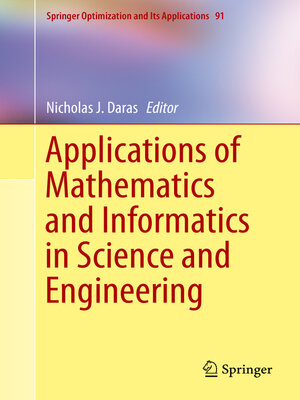 cover image of Applications of Mathematics and Informatics in Science and Engineering